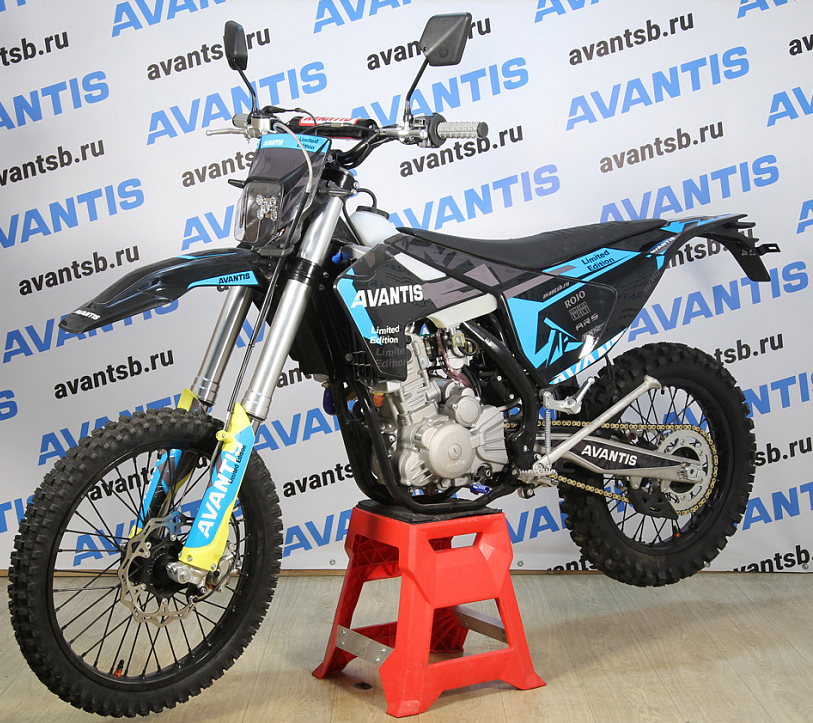 Мотоцикл Avantis Enduro 300 Carb (CBS300/174MN-3 Design HS черный) KKE с ПТС