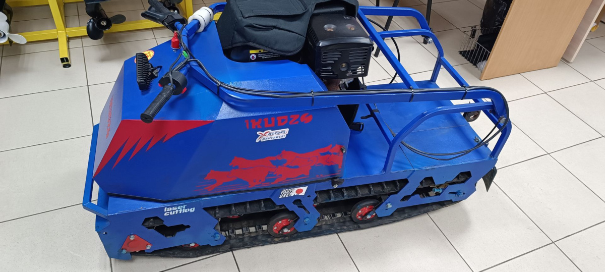 Мотобуксировщик IKUDZO 1450/500 EKR15 (С РЕВЕРСОМ) Loncin Б/У